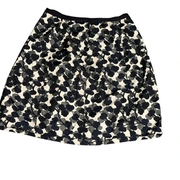 Women’s Weekend Max Mara A-Line floral mini floral Skirt size 12 with pockets - Picture 4 of 7